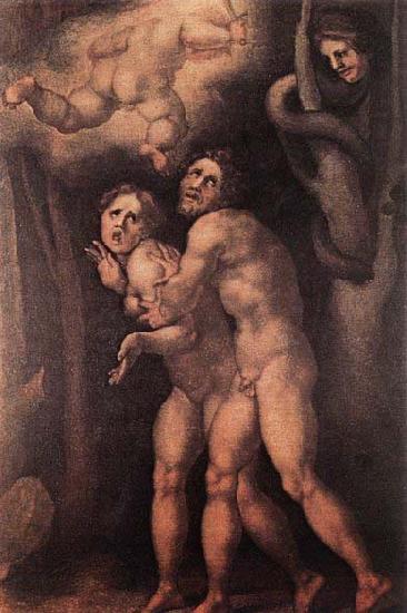 Pontormo, Jacopo The Expulsion from Earthly Paradise